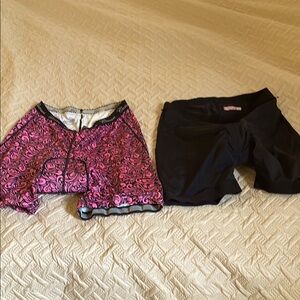 Two Pairs of Padded Cycling Liners - P8